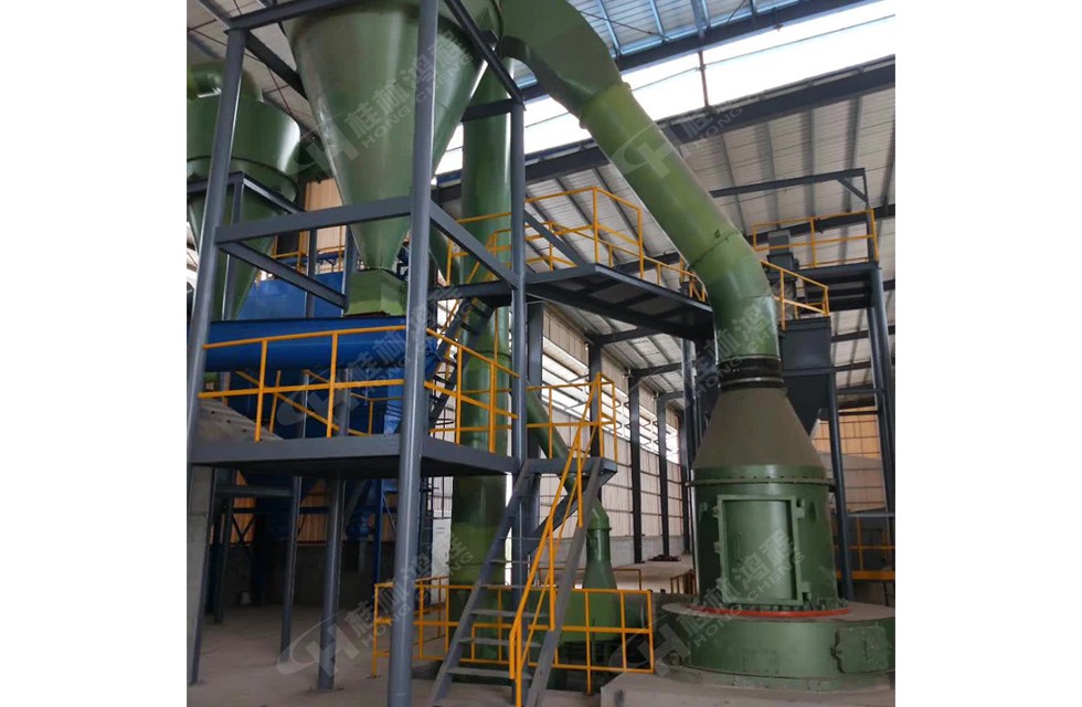 湖北冰銅礦5R4123雷蒙磨粉機(jī)項(xiàng)目投產(chǎn)現(xiàn)場(chǎng)120~180目8-12噸 湖北冰銅礦5R4123雷蒙磨粉機(jī)項(xiàng)目投產(chǎn)現(xiàn)場(chǎng)120~180目8-12噸